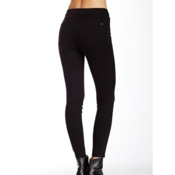 SPANX by Sara Blakeley The Slim-X Ankle Jeans Black High Rise Jeans Size 29 VGC - Picture 5 of 8